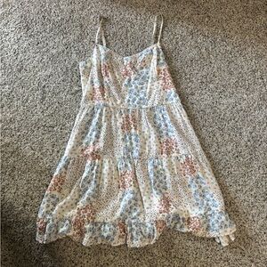 Floral Patchwork Dress